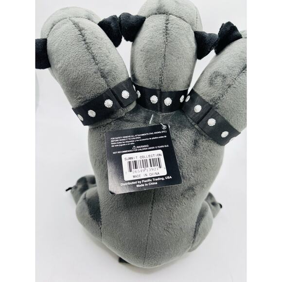 Cerberus Summit Collection Pacific Hellions Plush 3 Headed Dog 9" New With Tags. - Picture 4 of 11